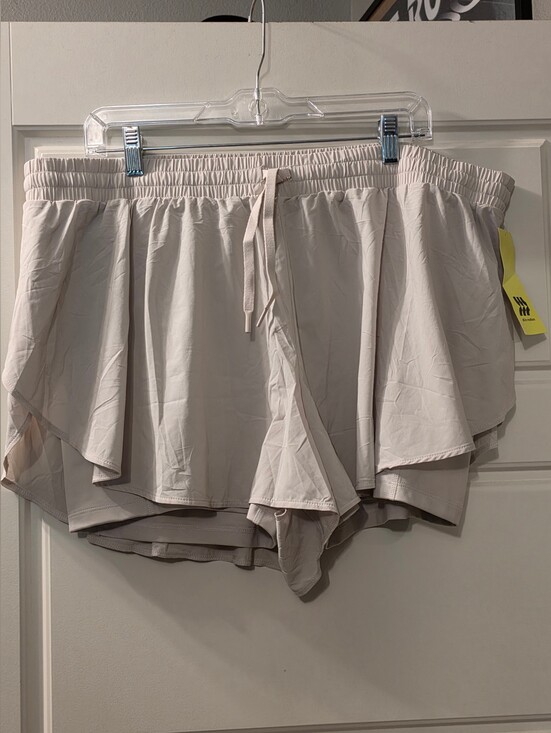all in motion Pants - All In Motion Grey Butterfly Cut Running Shorts In Size 1X